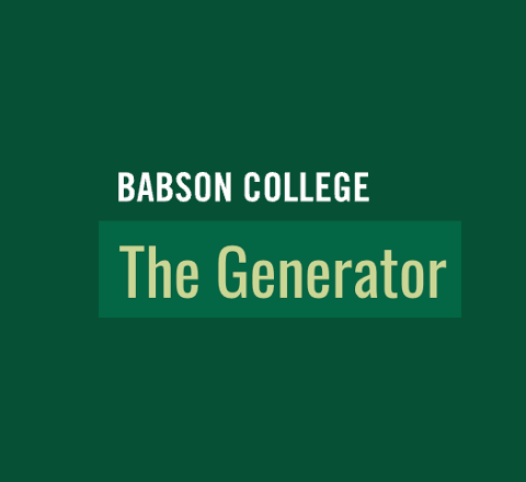 Babson College The Generator logo